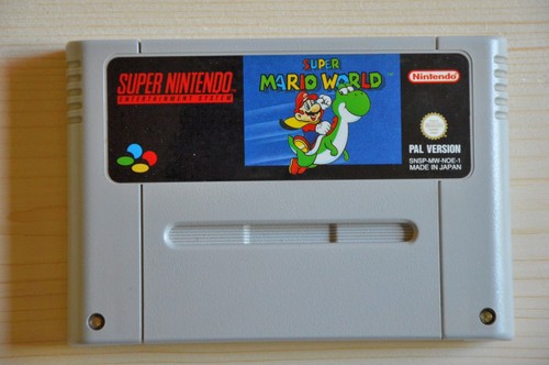 Snes super mario world - -,
