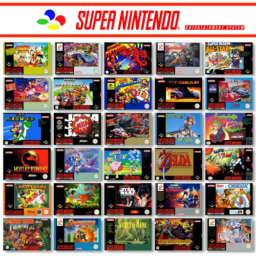 Super nintendo snes - super,