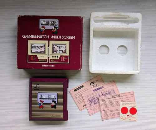 Nintendo game watch mario - nintendo,