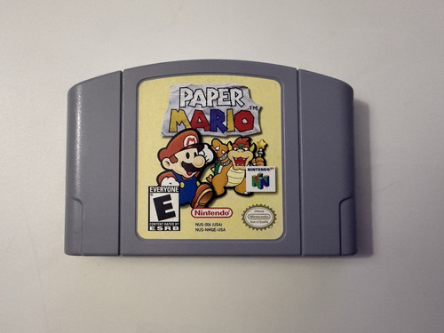 Paper mario nintendo 64 - paper, (nintendo