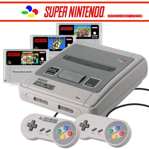 Console snes super nintendo - /,