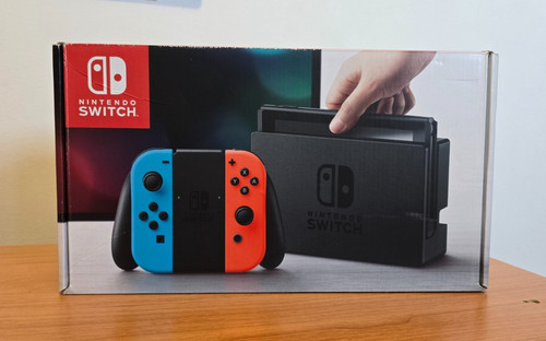 Scatola nintendo switch mario - scatola,