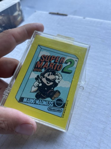 1989 topps nintendo - nintendo, sticker