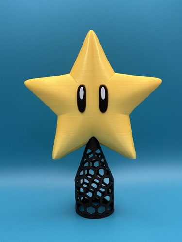Stella puntale super mario - stella,