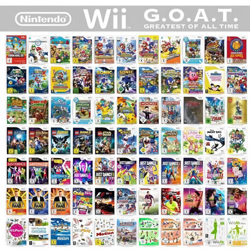 Nintendo wii gioco scelta - a,