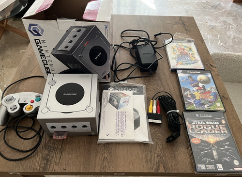 Nintendo gamecube pal silver - nintendo,