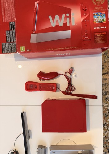 Nintendo wii rossa 25th - nintendo,