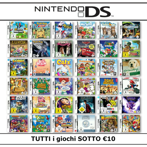 Nintendo nds gioco scelta - gioco,